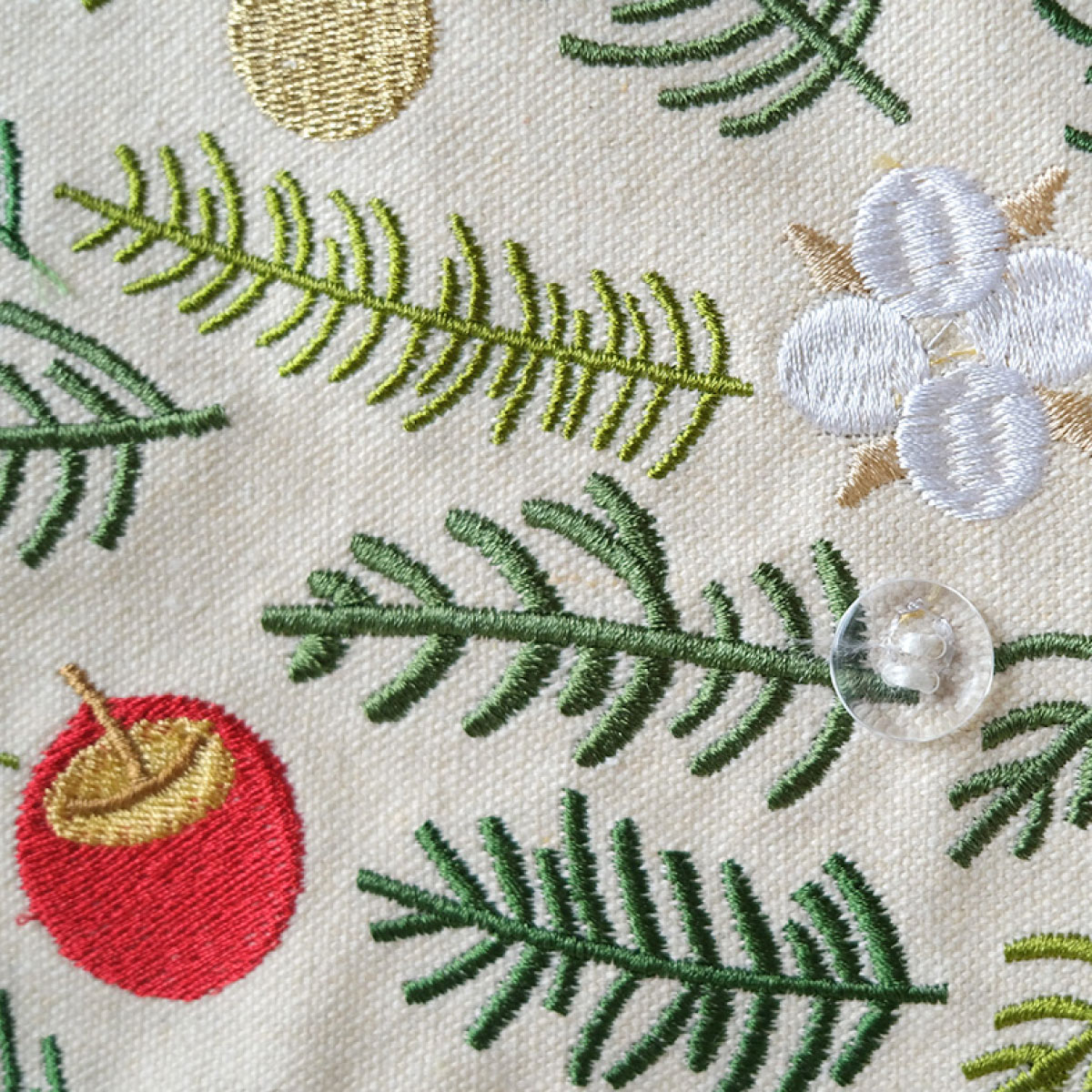 GREENHOUSE/CM刺繍タペストリー L ツリー/CM1530-A - 花材通販はなどん