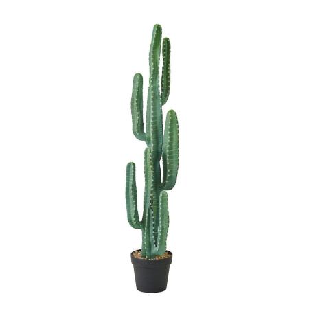 直送】【人工観葉植物】東京堂/☆AX☆柱サボテンポット GREEN グリーン