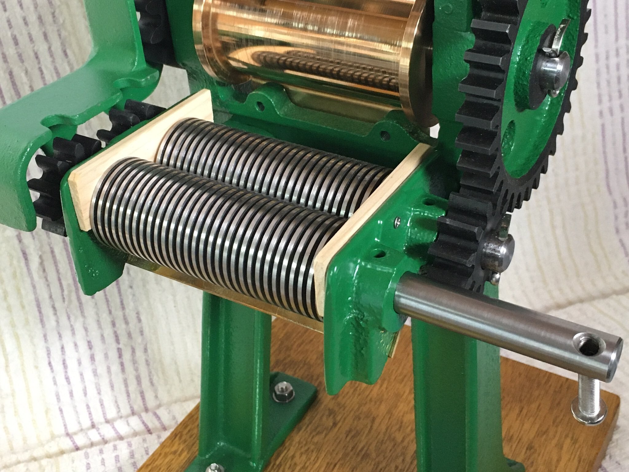 小野式製麺機【2510-09】説明書コピー.トラブル予防運用ガイド.麺帯