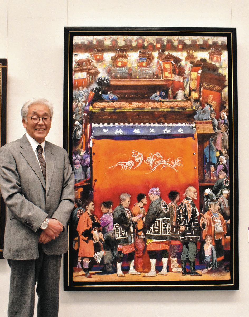 白日会、100年彩る絵と彫刻 名古屋で記念展開幕：中日新聞Web