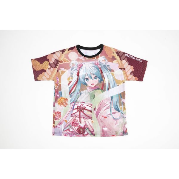 弘前ねぷた300年祭」×「初音ミク」 繚乱フルグラTシャツ Art by 大堂