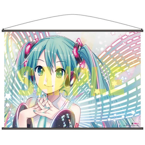 グッズ: 初音ミク10周年記念イラスト B全タペストリー: キャラアニ