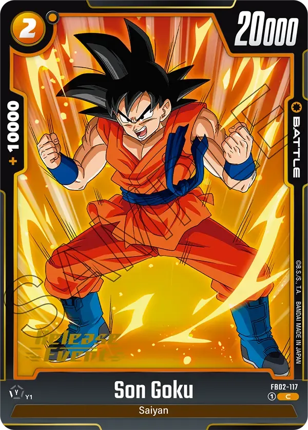 FB04-129 Son Goku Dragon Ball Super Card Game Fusion World Card
