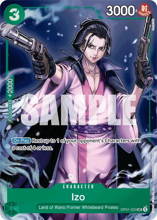 OP03-003 Izo One Piece Card Game Card | One Piece Card Game