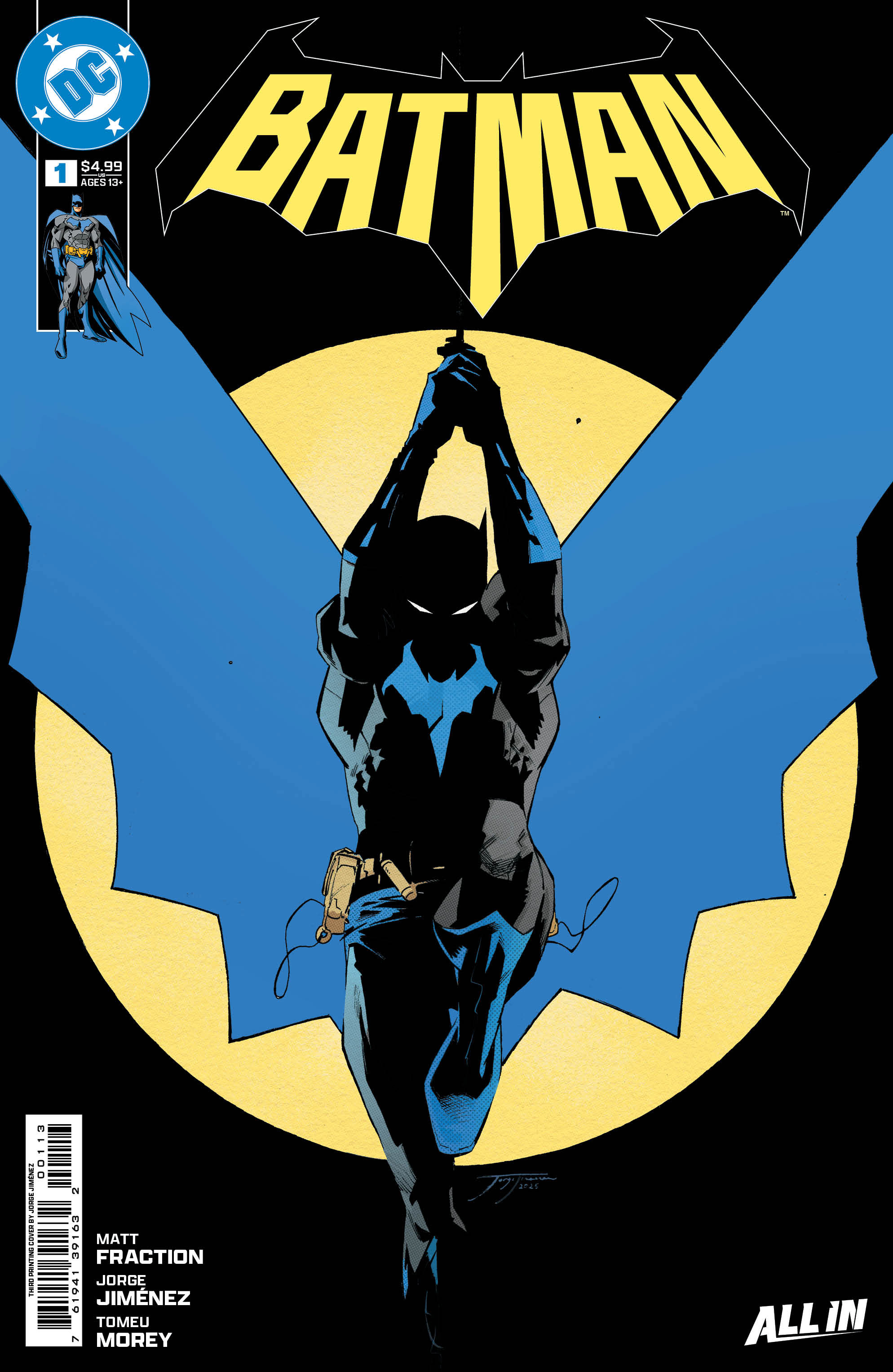 BATMAN #1 RETURNS FOR A THIRD PRINTING | DC