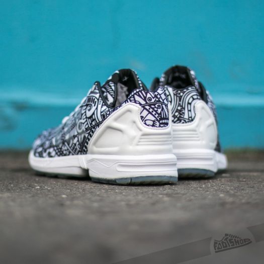 Men's shoes adidas Zx Flux Ftw White/ Ftw White/ Core Black