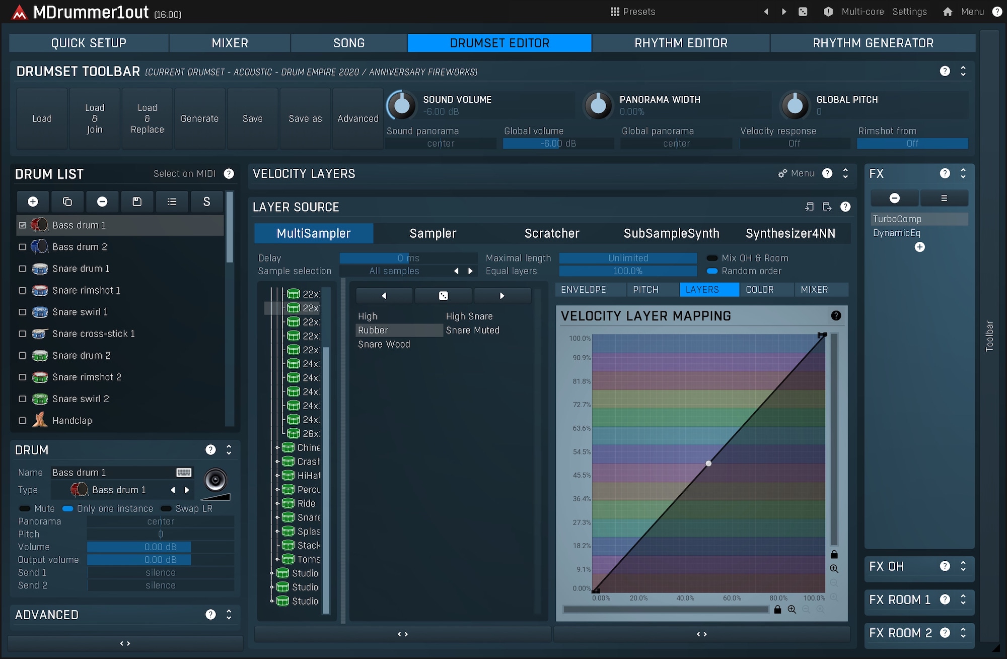 MDrummer by MeldaProduction - Drum Kits Plugin VST VST3 Audio Unit AAX