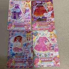 アイカツカード レアカード エンジェリーシュガー 4枚セット売り 星宮