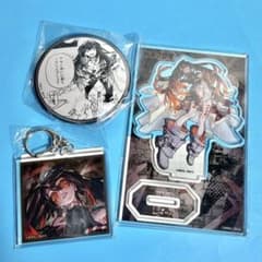 1. アモ アクリルスタンド ガチアクタ くじ引き堂 キーホルダー 缶