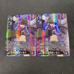 デジモンカード 24弾 ミネルヴァモン パラレル 2枚セット - メルカリ