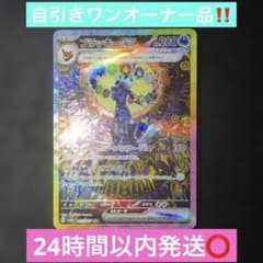 ポケモンカードゲーム〜テラスタルフェスexブラッキーex 217/187 SAR