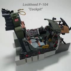 完成品】1/12 エッシー F-104 コックピット - メルカリ
