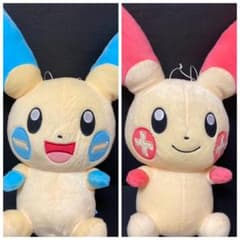 ポケモン プラスル マイナン つれてってでっかいぬいぐるみ セット