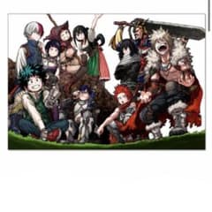 僕のヒーローアカデミア 高級複製原画 複製原画 十傑 ヒロアカ 爆豪 緑