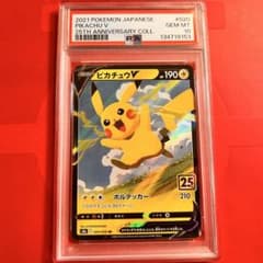 PSA10 GEM MINT ピカチュウV 020/028 RR 25th - メルカリ