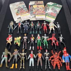 仮面ライダー ソフビ道 EPISODE1 〜3全24種 コンプセット - メルカリ