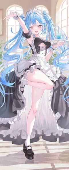 C105 雪花ラミィ リン☆ユウ 等身大タペストリー - メルカリ