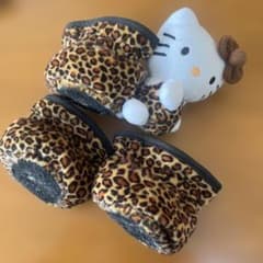 レア ハローキティ ヒョウ柄 脚カバー 椅子カバー 当時物 - メルカリ