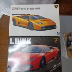 Lamborghini Diablo GTR & LBWKプラモデル 1/24 - メルカリ
