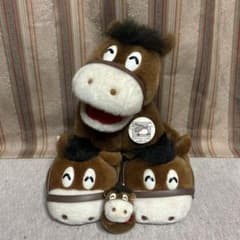 昭和 レトロ ぬいぐるみ 馬 スリッパ 吸盤 4体 午年 - メルカリ