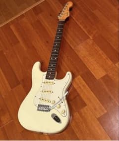 Squier Eシリアル 80s フジゲン製 ラッカー再塗装 国産ストラト