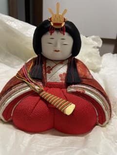 雛人形 原米洲作 桃園雛 人間国宝 ひな祭り 木目込人形 桃の節句