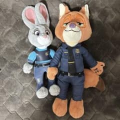 ズートピア ハッピーくじ ラストワン賞 BIGぬいぐるみ ニック ジュディ