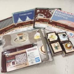 24時間以内発送 コメダ珈琲 一番くじ B賞ブランケット E賞ミニチュア