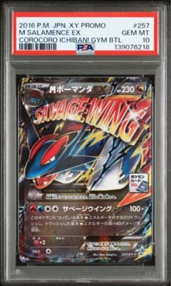 PSA10】MボーマンダEX P [XY-P 257](プロモジムバトル) - メルカリ