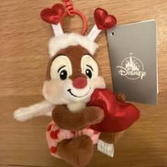 チップとデール キーチェーン バレンタイン ディズニー Full of love