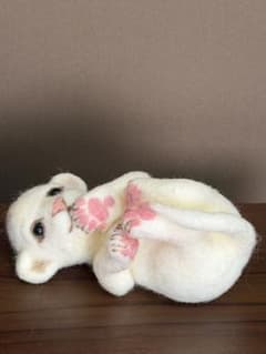 生後まもない❤️リアルな子♡ホワイトライオン赤ちゃん♡アートドール