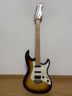 内容変更•ジャンク】Elioth S-503 サンバースト エレキギター - メルカリ