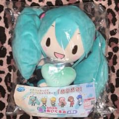 初音ミク B賞 ふわぷち ぬいぐるみ セガラッキーくじ ピアプロ