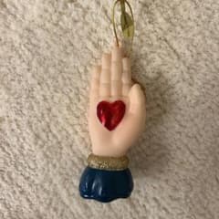 アスティエ・ド・ヴィラット クリスマスオーナメント ハンド ハート