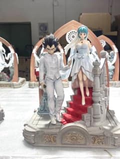 ベジータ＆ブルマ 結婚 ドラゴンボール フィギュア ガレージキット1