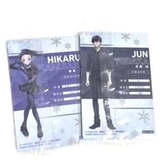 2枚セット メダリスト キャラクターカード 狼嵜光 夜鷹純 - メルカリ