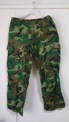 米軍 ベトナム戦争 ERDLグリーンリーフ迷彩パンツ サイズM-S - メルカリ