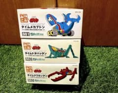 1/100 タイムメカブトン•ドタバッタン•クワガッタン 3体コンプリート