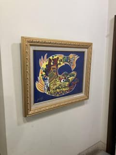月の船 ジミー大西 絵画作品／手描き/サイン有り - メルカリ