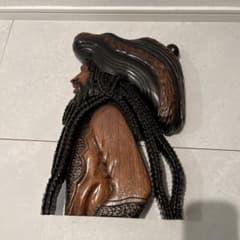 ジャマイカ購入 ラスタ彫刻 レゲエ彫刻 - メルカリ