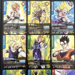 ドラゴンボール データカードダス 孫悟空 孫悟飯 ゴテンクス 爆レア 9