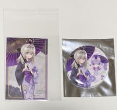 名探偵プリキュア 極楽湯コラボ 購入特典カード 森亜るるか 缶バッジ