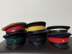 軍帽 6個セット 星章 日本軍 レプリカ まとめ S&graf 明治陸軍 制帽