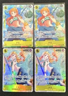 ワンピースカード ナミ SR EB03-053 4枚セット ※パラレルは2枚 - メルカリ