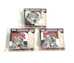 未開封】初音ミク×チロルチョコ スクエア缶バッジ チロルミク 3種