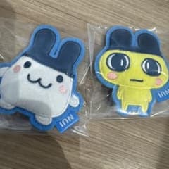 まめっち みみっち たまごっち ぷっくりかわいいアップリケバッジ ぬい