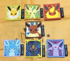 希少】ポケモンセンター イーブイコレクション 2012 コースター 7枚