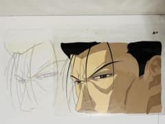 実使用セル画☆るろうに剣心 アニメ 絵コンテ 星霜編 斎藤一 - メルカリ