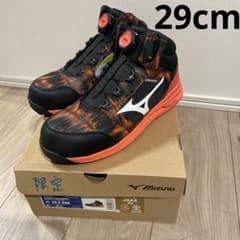 ミズノ 安全靴 F1GA240595 29センチ - メルカリ