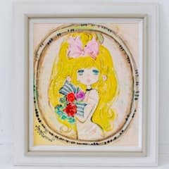水森亜土 油彩(原画) Rose room F10号 - メルカリ